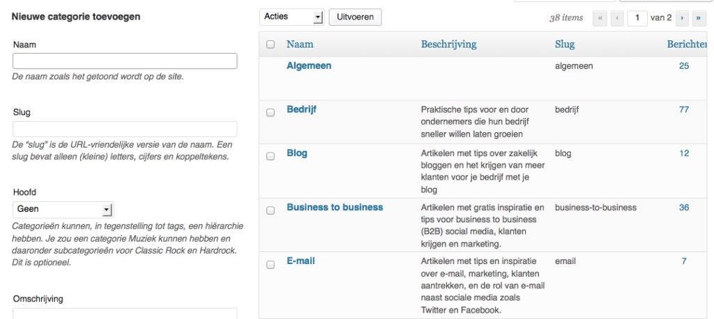 Meer lezers blog zakelijk