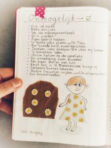 Kleurrijke bullet journal voor zzp-ers ikigai