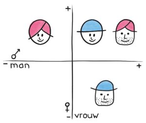 Hoogbegaafde vrouwen en mannen hebben zowel mannelijke als vrouwelijke kenmerken
